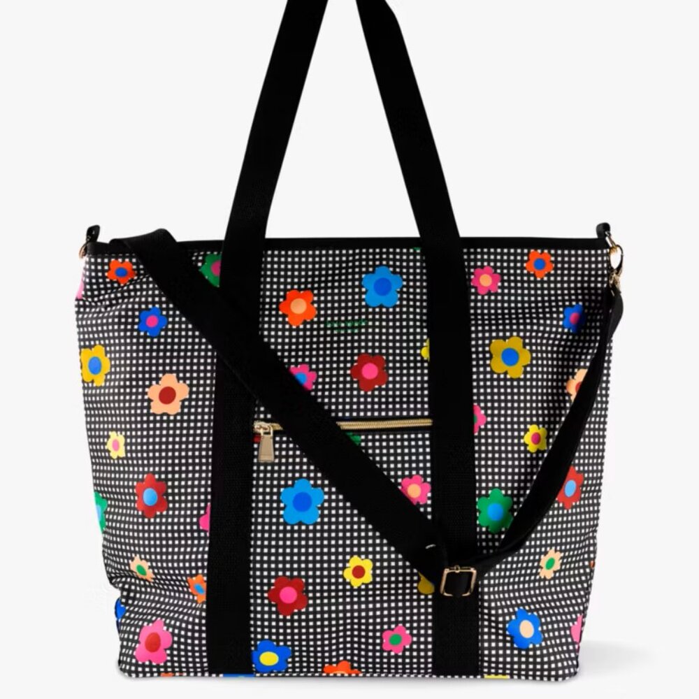 Kate Spade Gingham Garden Cooler Tote New in Bag
